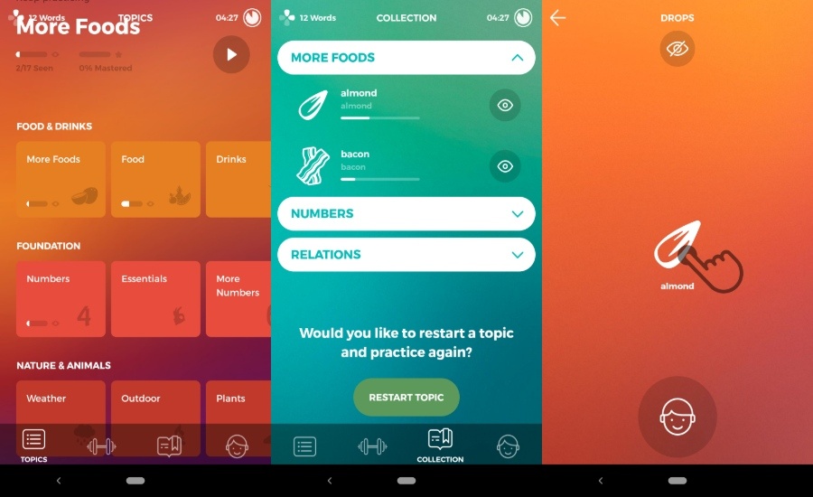 app học tiếng Anh trên điện thoại
