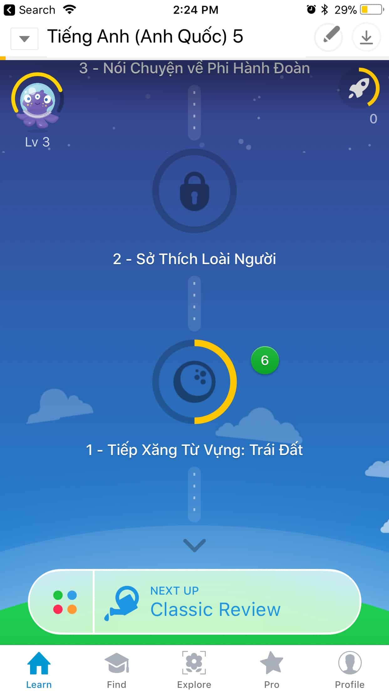 Ứng dụng học tiếng Anh