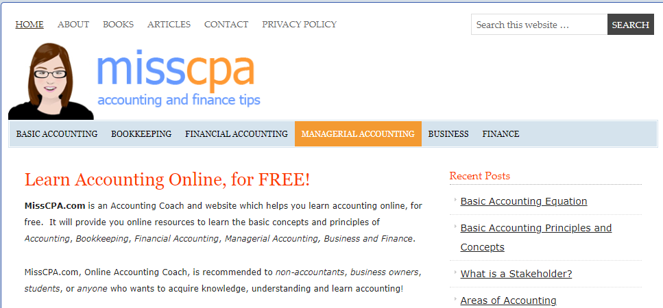 web học tiếng Anh ngành kế toán