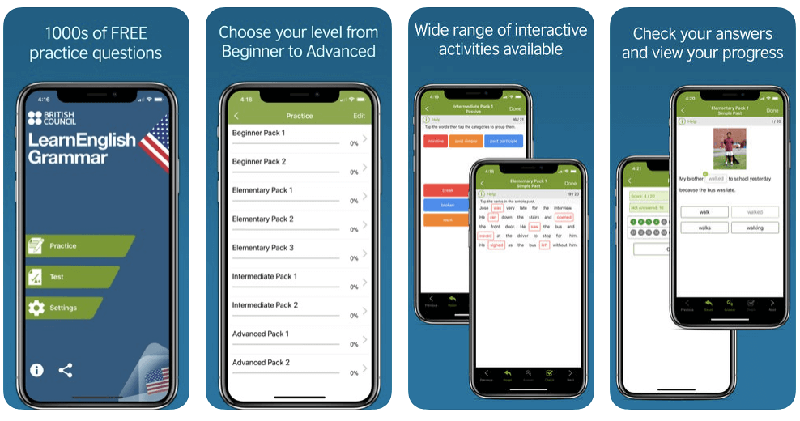 Ứng dụng học tiếng Anh trên điện thoại