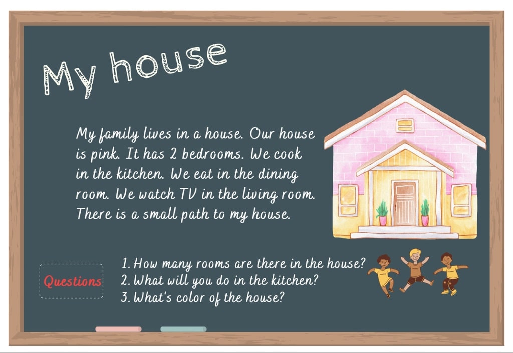 Học từ vựng tiếng anh theo đoạn văn mẫu