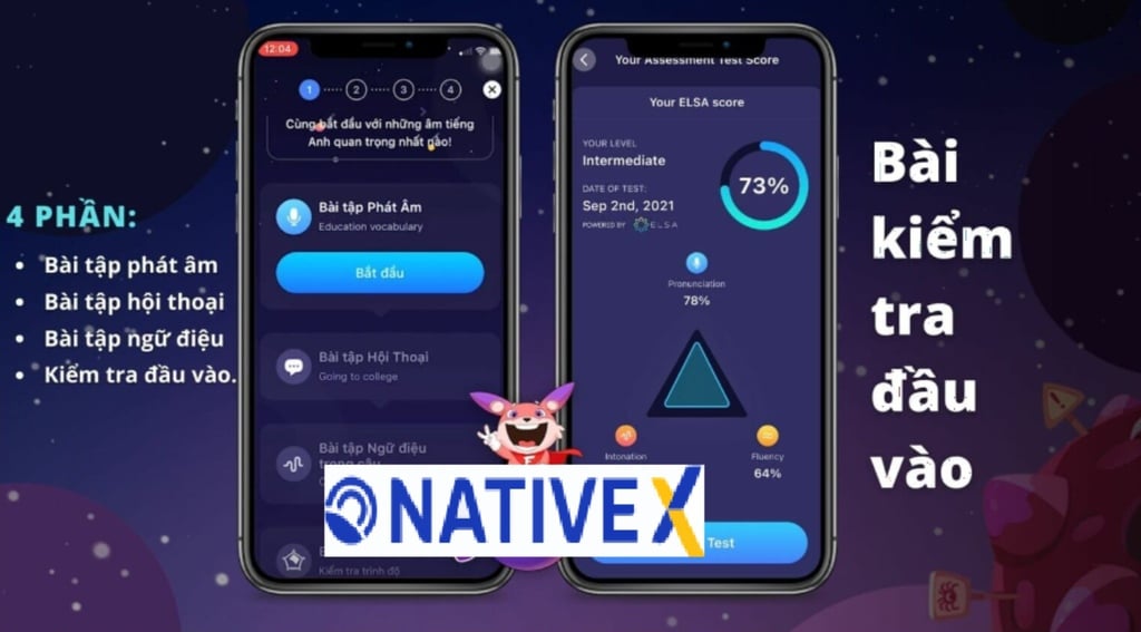 Kiểm tra trình độ đầu vào Elsa Speak