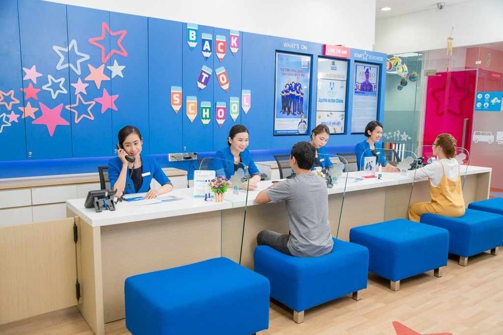 Review trung tâm tiếng anh Apollo