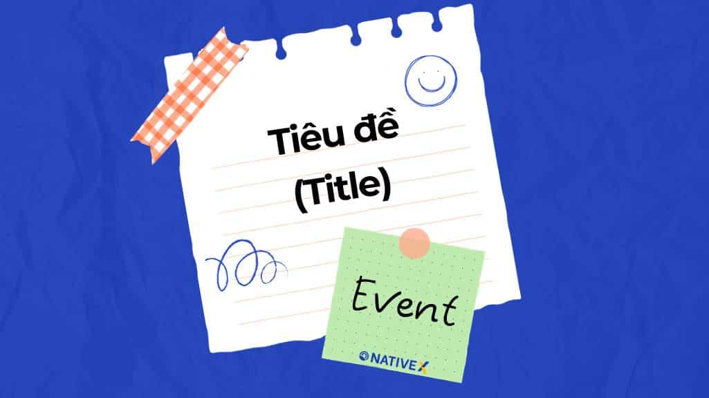 tieu de email moi tham gia su kien bang tieng anh