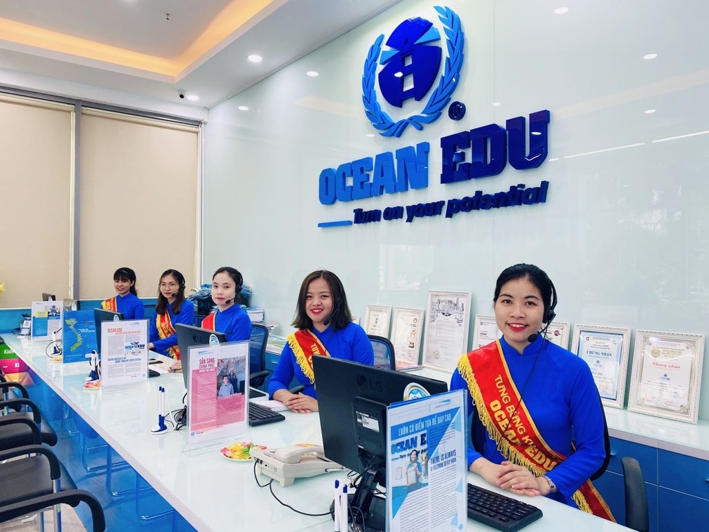 Trung tâm tiếng anh Ocean Edu