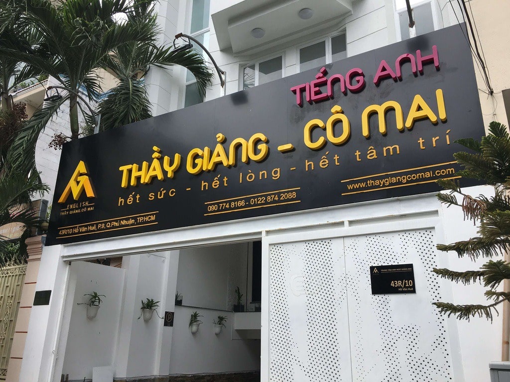 Trung tâm tiếng anh Thầy Giảng Cô Mai