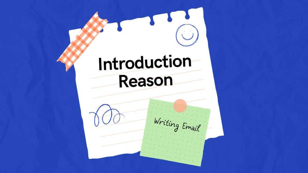 viet email tieng anh introduction reason