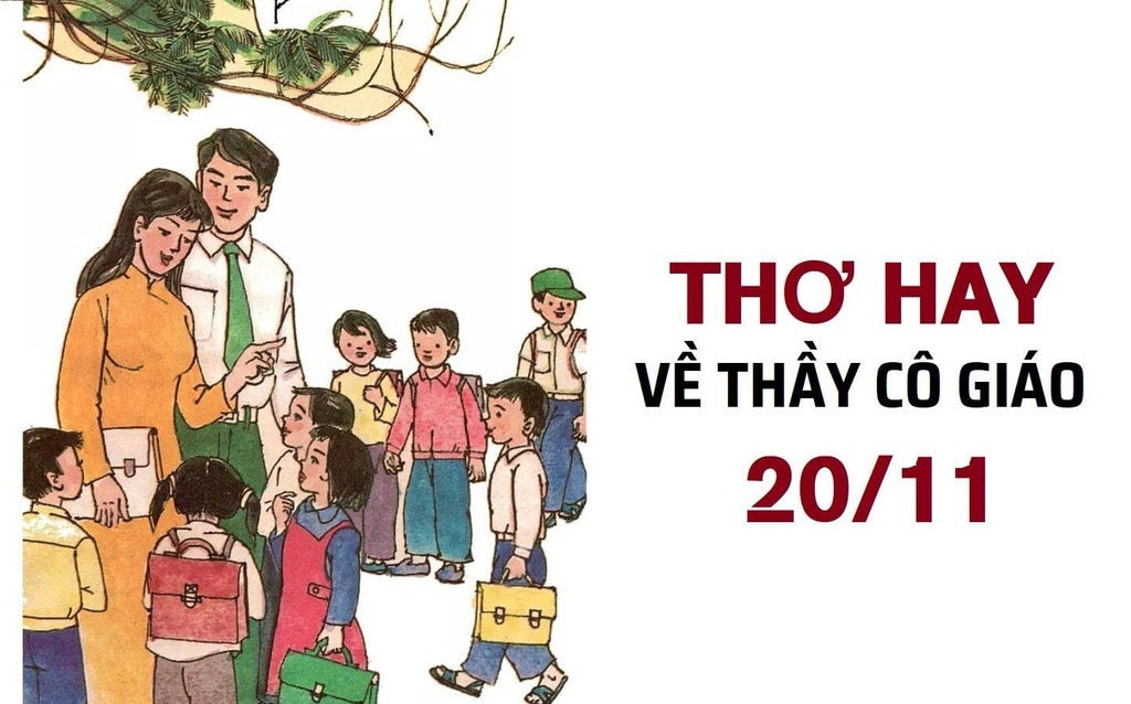 Bài thơ 20-11 ngắn A Teacher for All Seasons