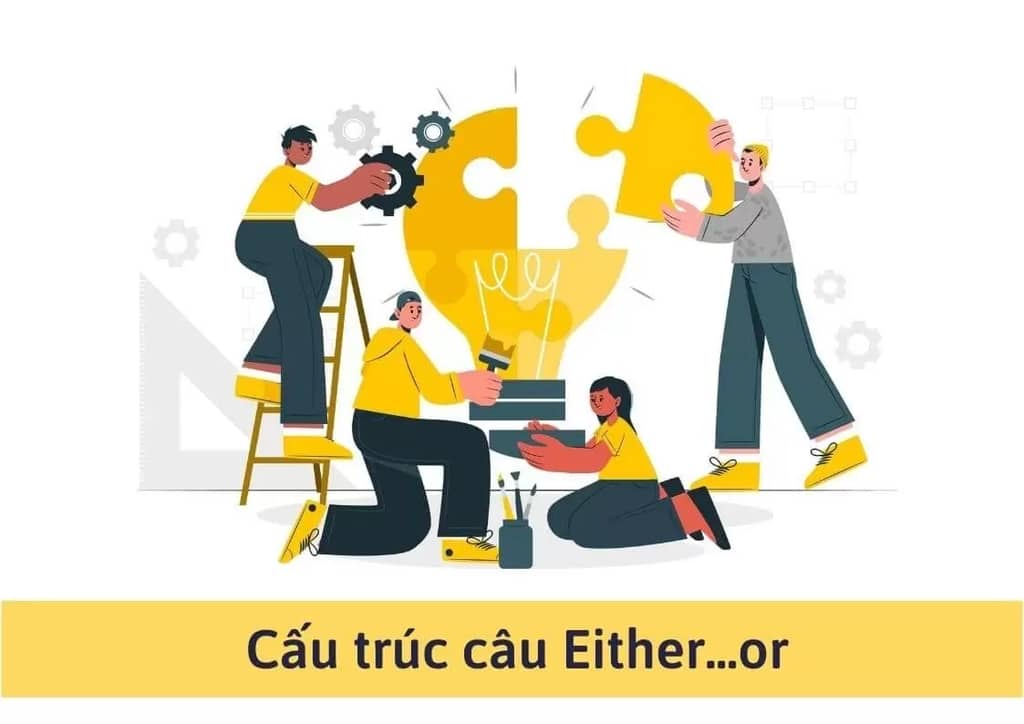 Chia động từ phù hợp sau Either or