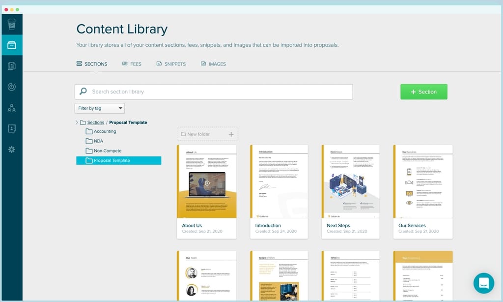 Công cụ Proposify