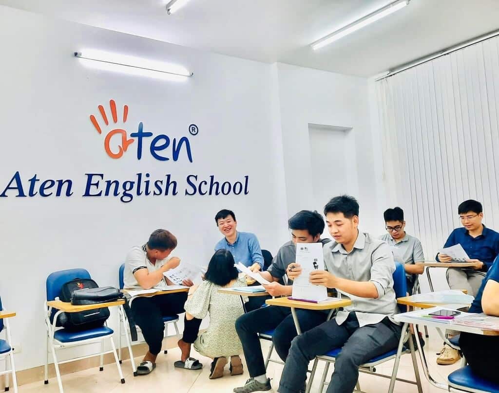Review trung tâm tiếng anh Aten