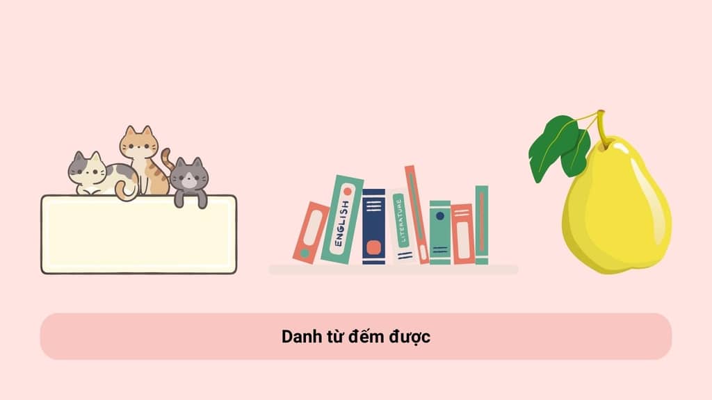 Sử dụng mạo từ với danh từ đếm được