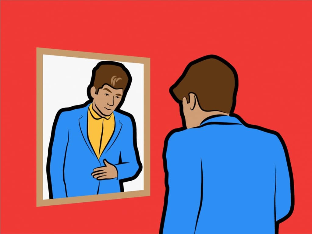 Tập nói trước gương