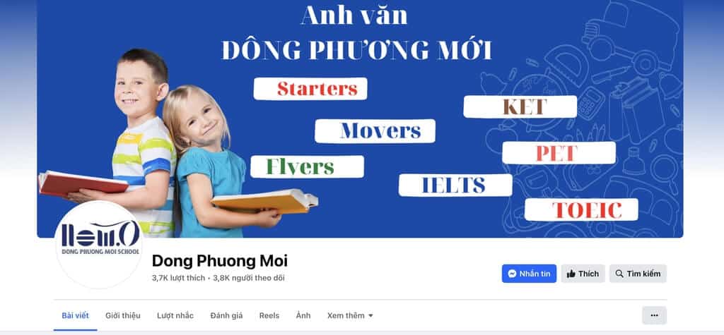 Trung tâm tiếng anh Đông Phương Mới