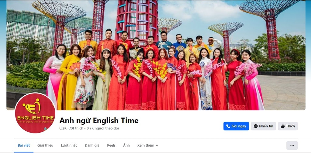 Trung tâm tiếng anh English Time