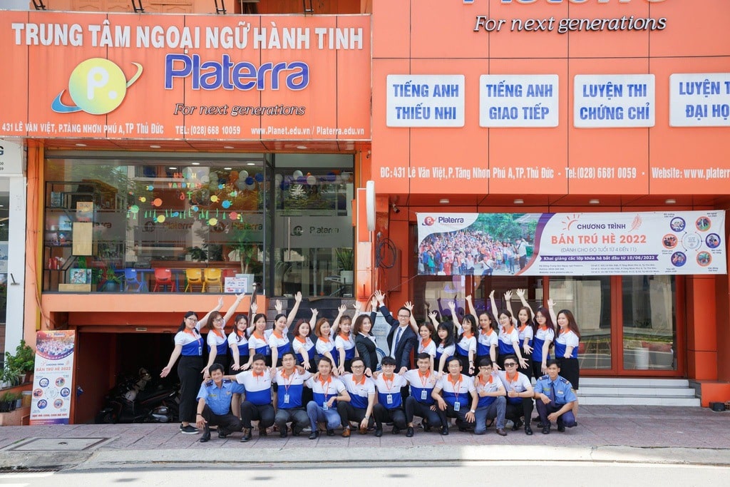 Trung tâm tiếng anh Platerra