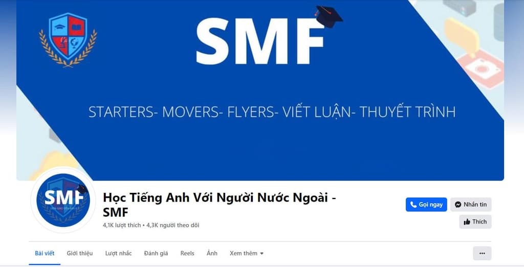 Trung tâm tiếng anh SMF