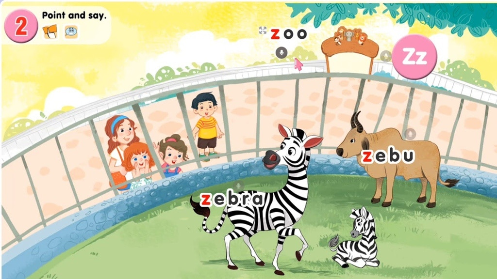 Từ vựng At the zoo