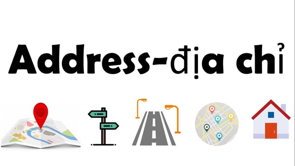 Từ vựng địa chỉ tiếng anh