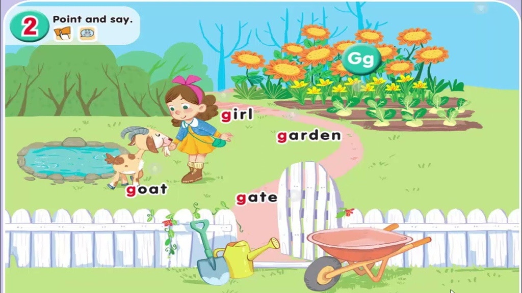 Từ vựng In the garden