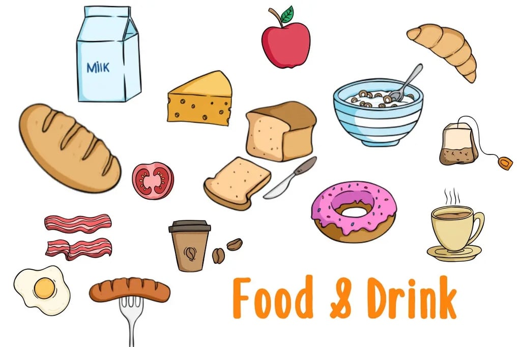 Từ vựng tiếng anh chủ đề Food