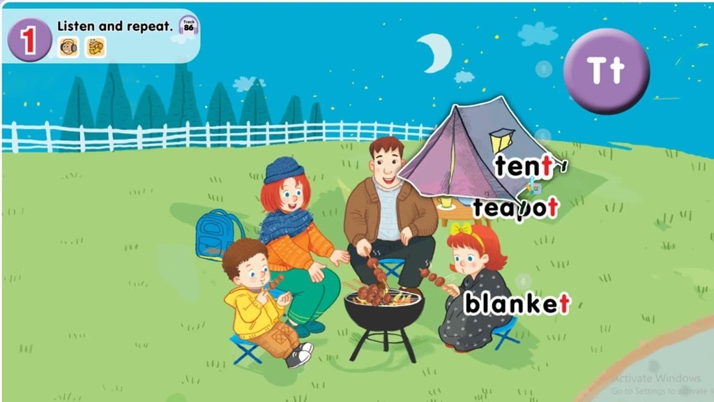 Từ vựng tiếng anh lớp 2 unit 16