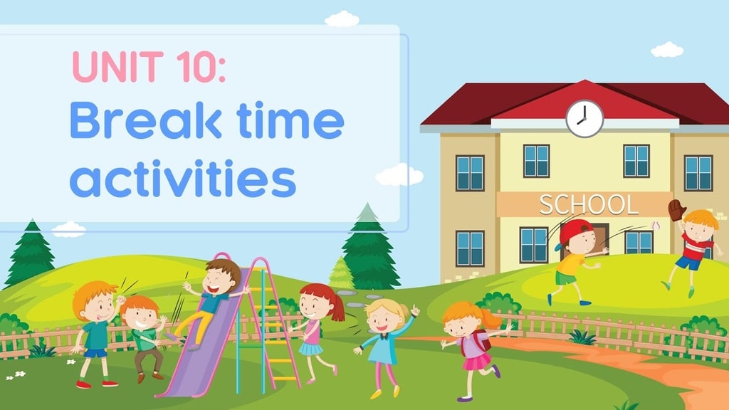 Từ vựng tiếng anh lớp 3 Unit 10