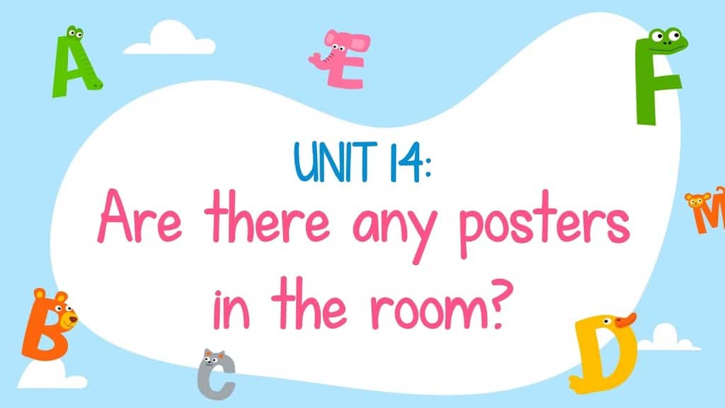 Từ vựng tiếng anh lớp 3 Unit 14