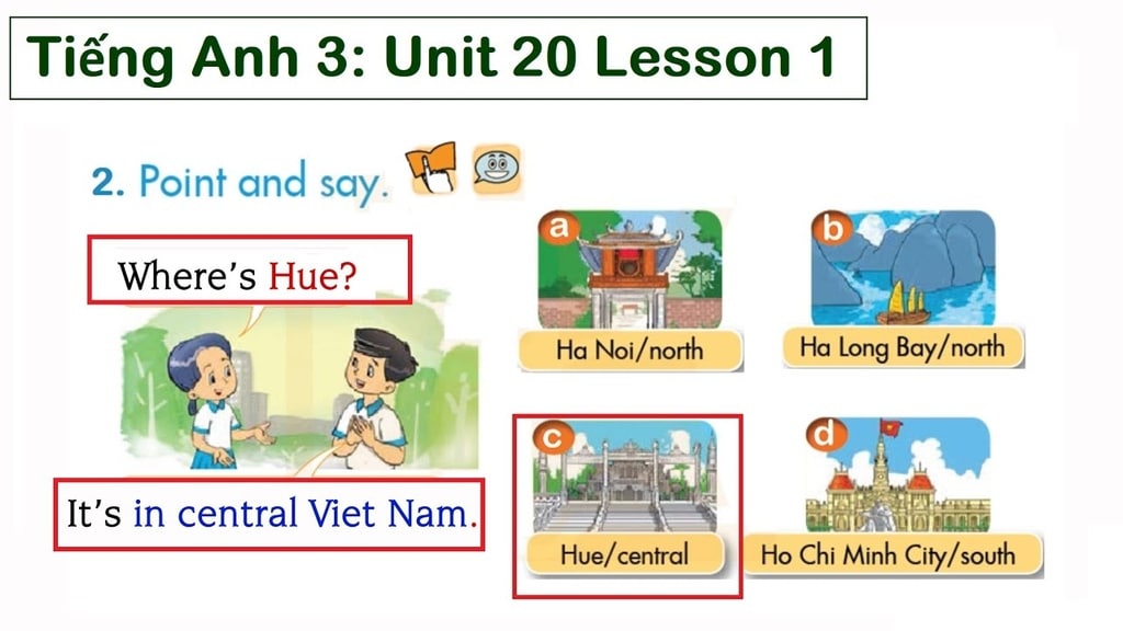 Từ vựng tiếng anh lớp 3 Unit 20