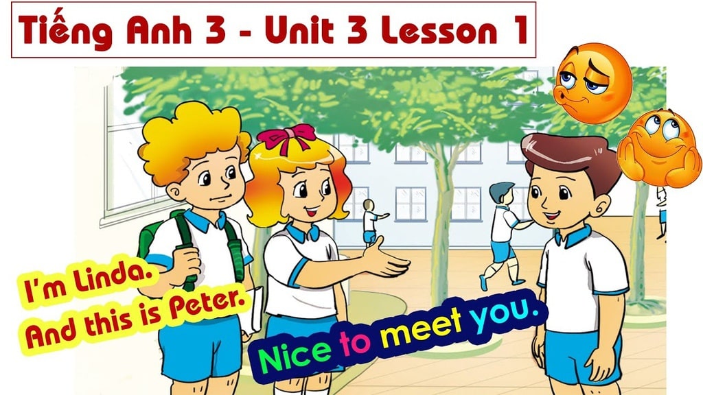 Từ vựng tiếng anh lớp 3 Unit 3