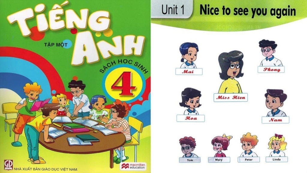 Từ vựng tiếng anh lớp 4 unit 1