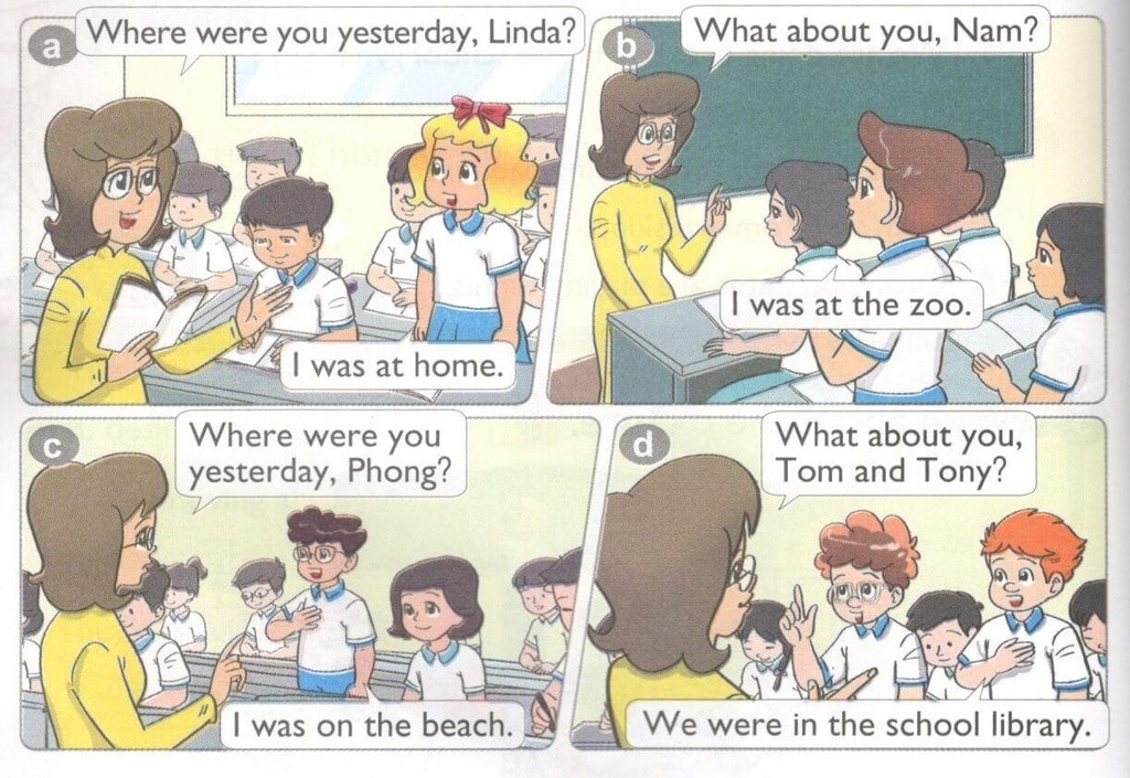 Từ vựng tiếng anh lớp 4 unit 10