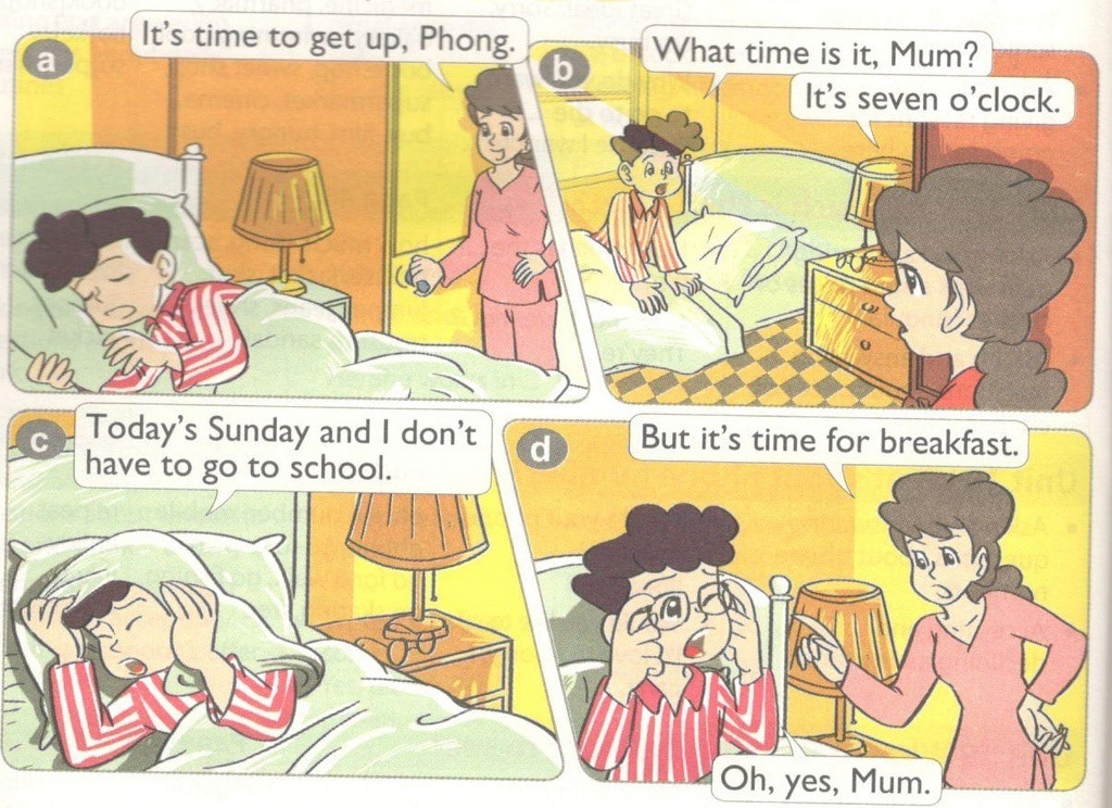 Từ vựng tiếng anh lớp 4 unit 11