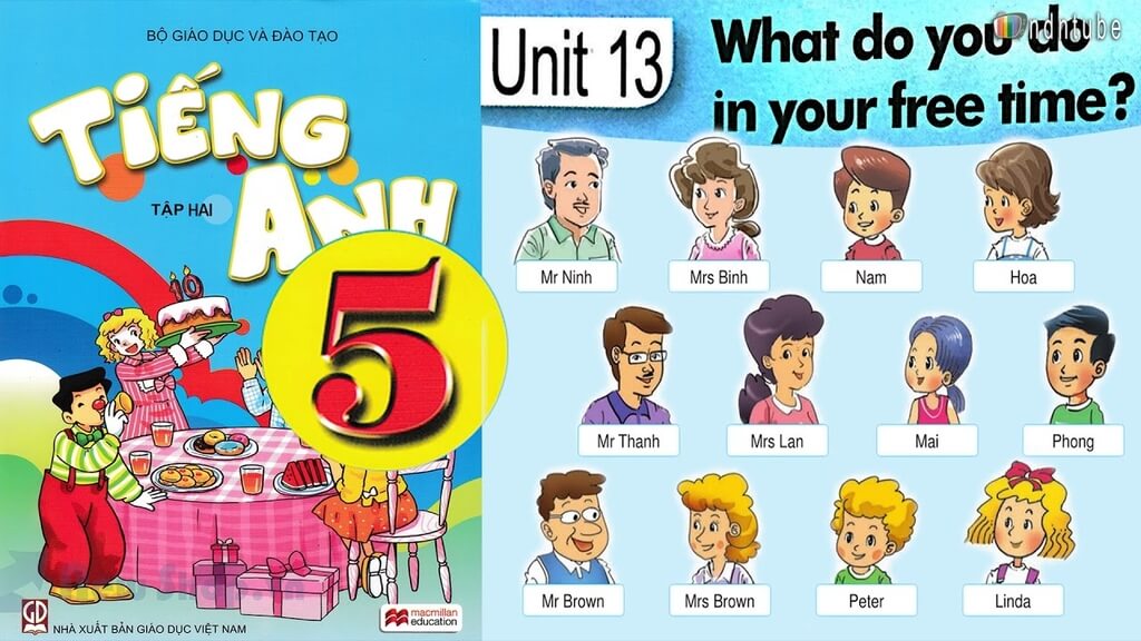 Từ vựng tiếng anh lớp 5 unit 13