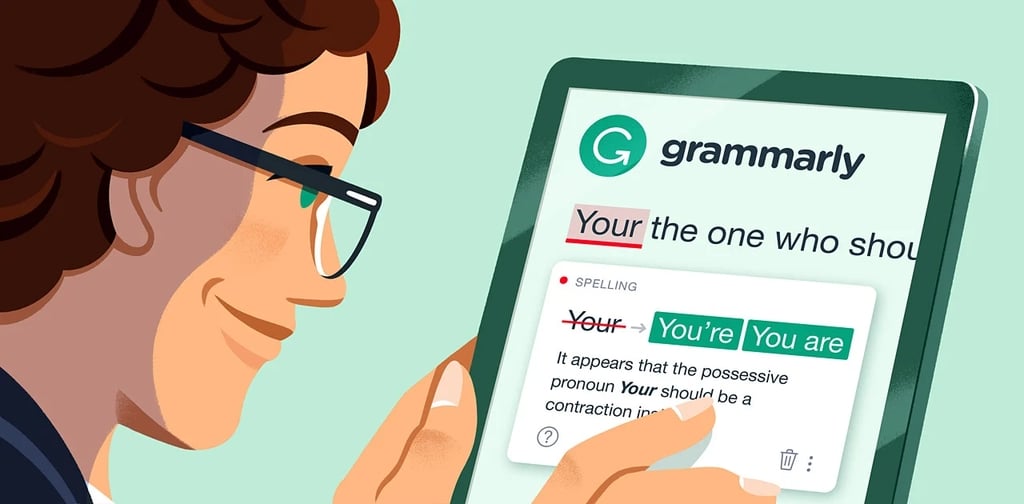 Website luyện viết tiếng anh Grammarly