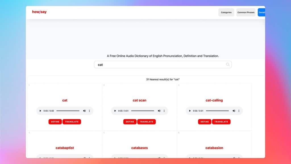 Website luyện viết tiếng anh HowJSay