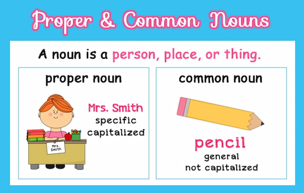 Danh từ chung danh từ riêng