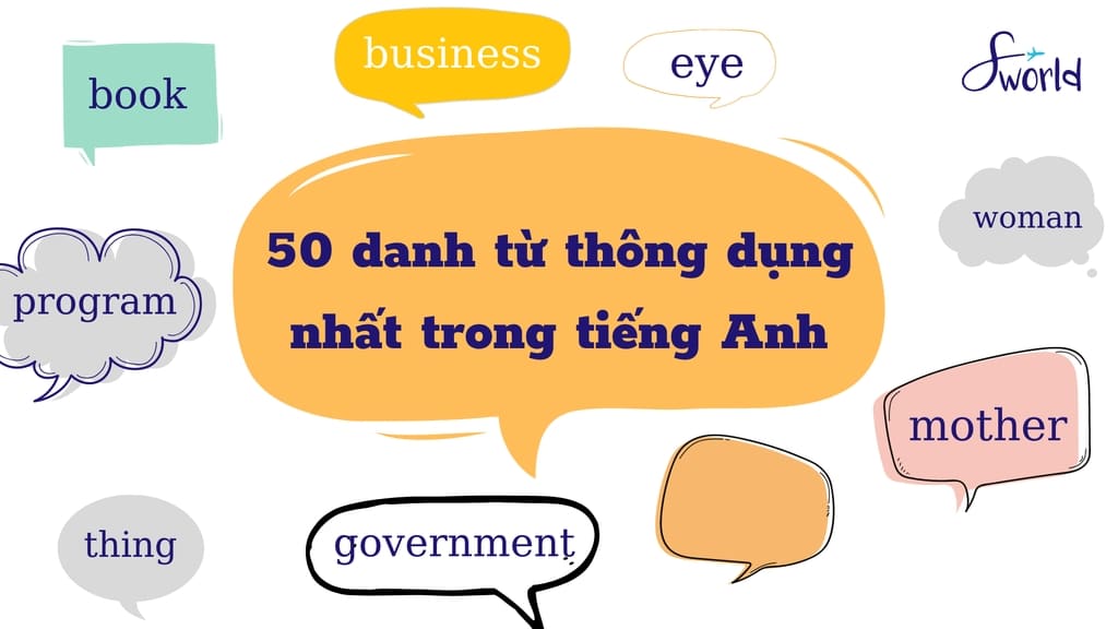 Danh từ thường gặp trong tiếng Anh