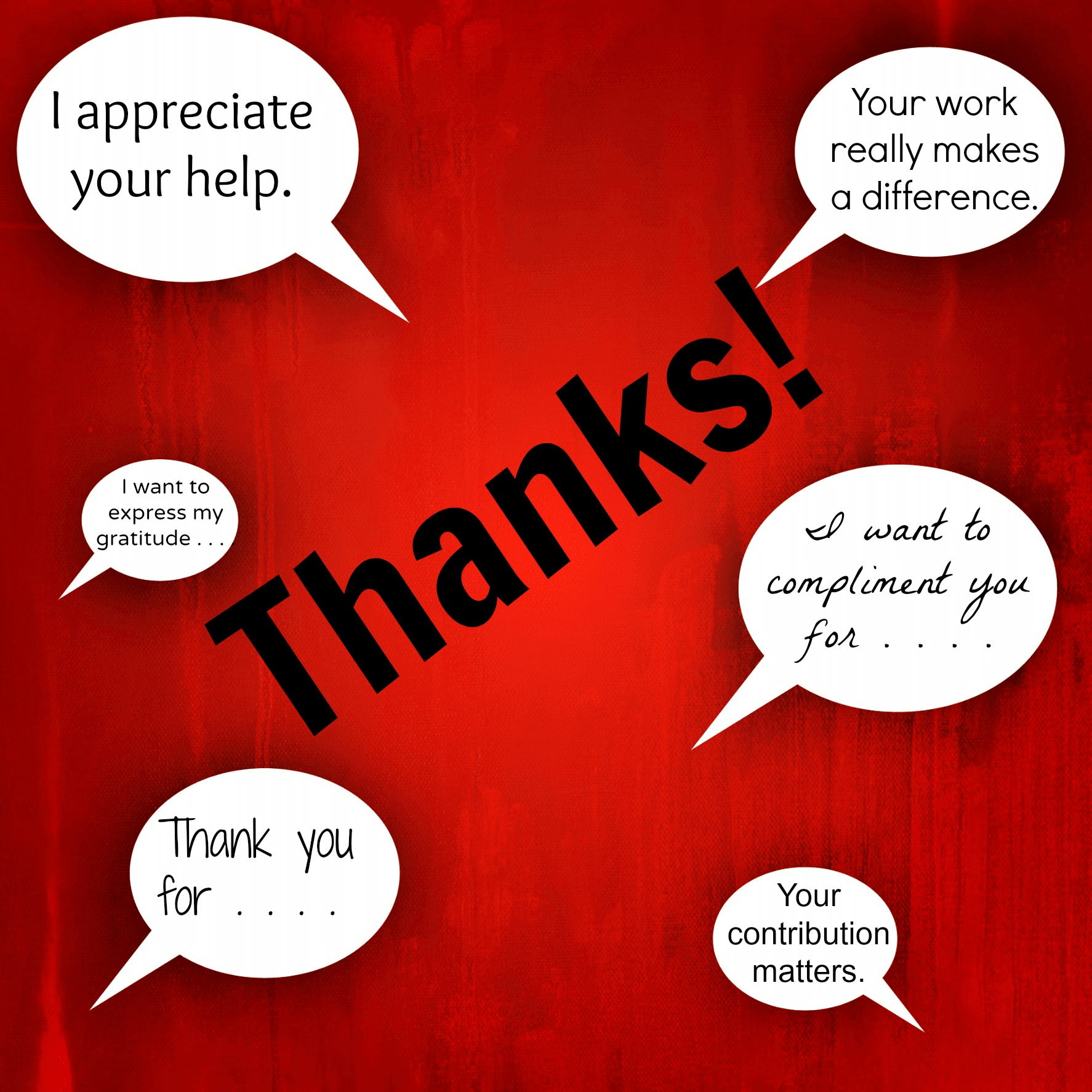 Chủ đề về lời cảm ơn