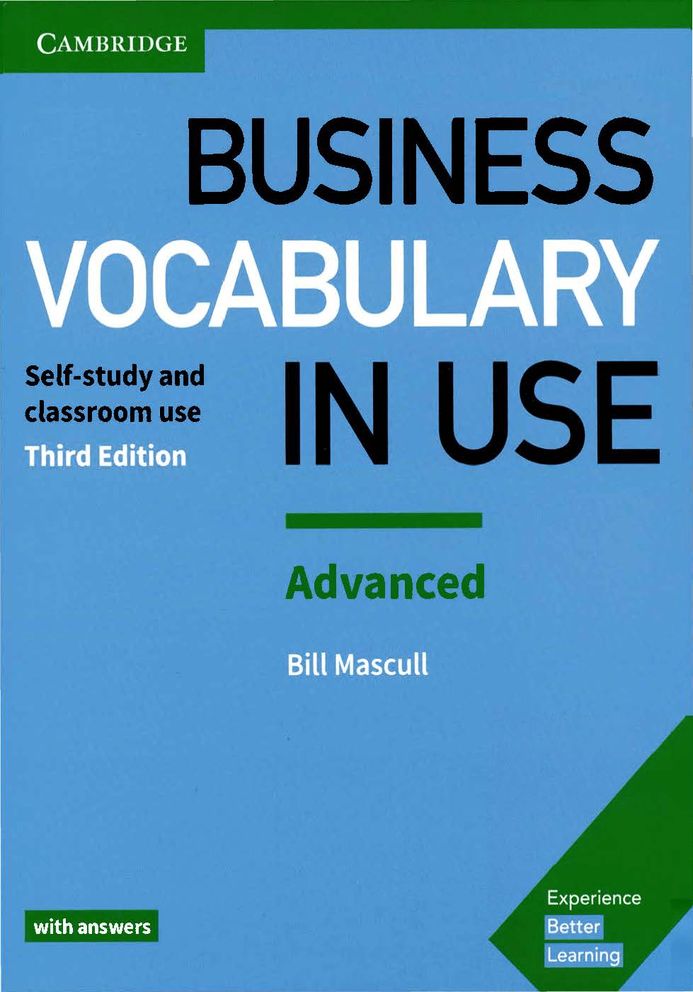 Business vocabulary in use