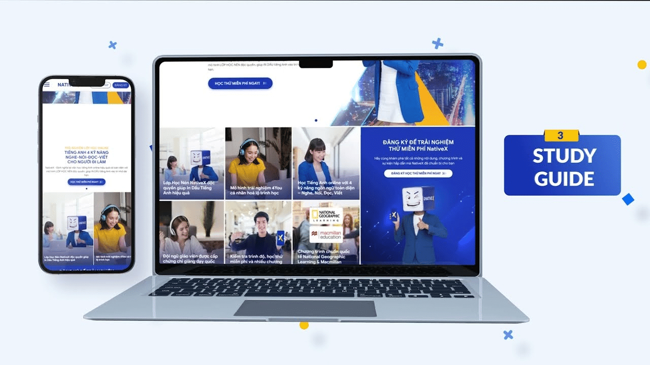 Tham gia khóa học tiếng Anh tại NativeX