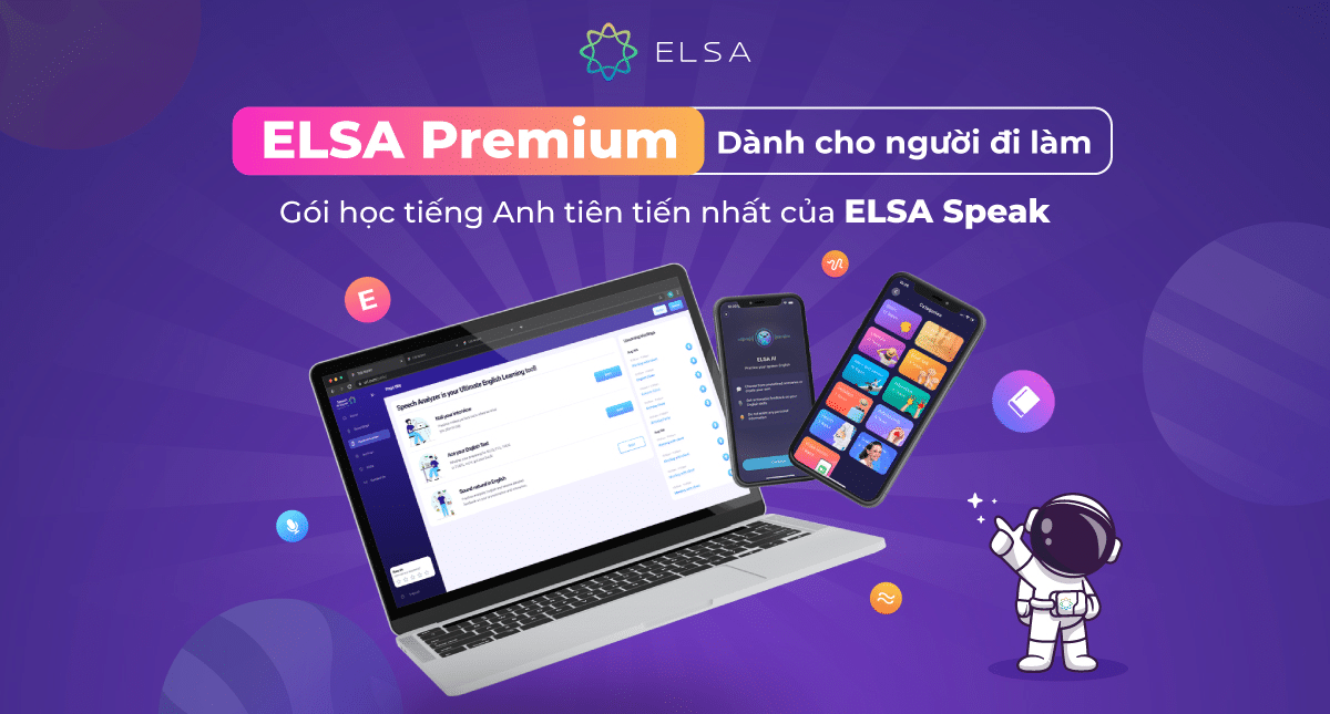 Khóa học tiếng Anh dành cho người đi làm của ELSA Speak