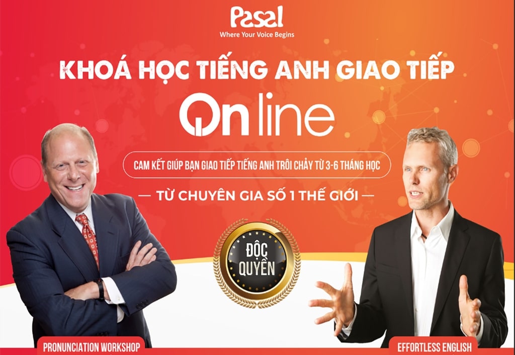 Khóa học tiếng Anh giao tiếp online tại Pasal