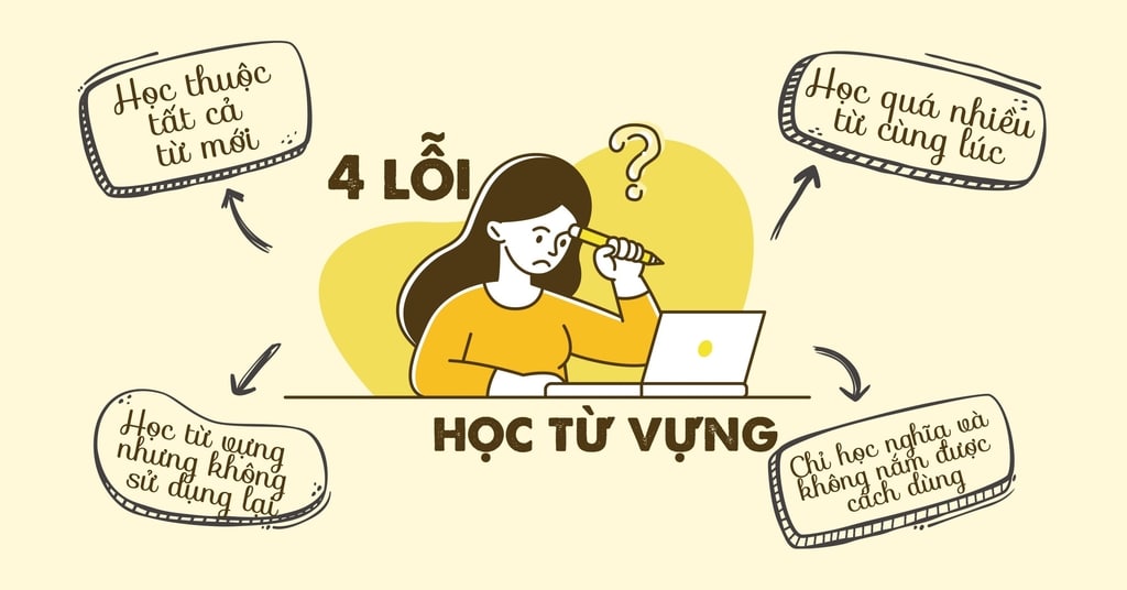 Quá tập trung vào ngữ pháp, từ vựng