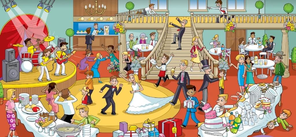 Từ vựng Movers The party