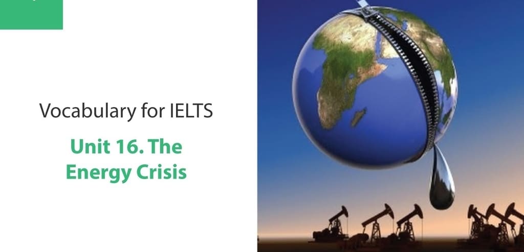 Từ vựng The Energy Crisis