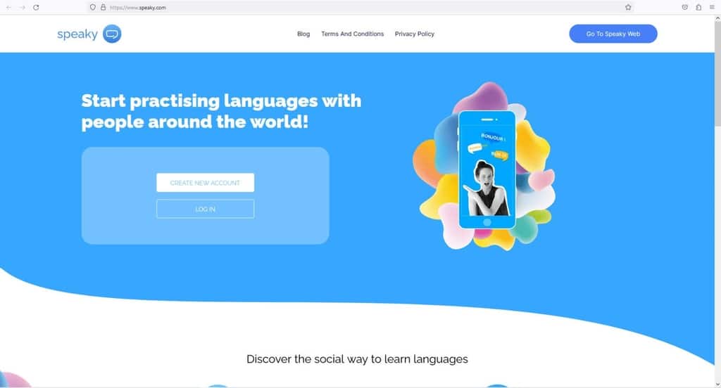 Web luyện nói tiếng anh Speaky