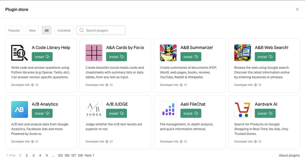 Cài đặt ChatGPT Plugins bước 6
