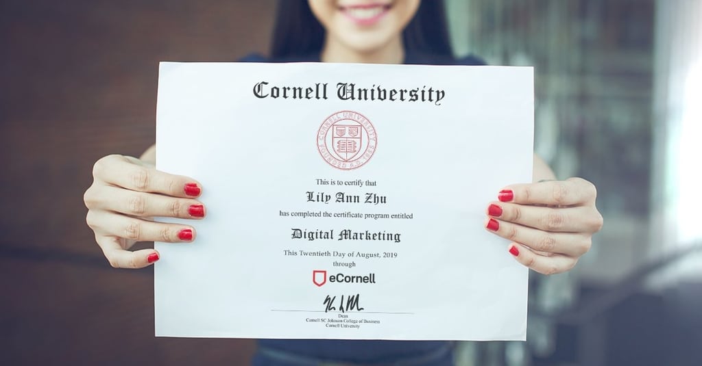 eCornell Machine Learning Certificate