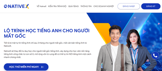 Giải pháp học tiếng Anh tối ưu cho người mất gốc tại NativeX